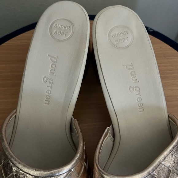 Paul Green Tisha Heel in Rosato Nappa Metallic Size UK 7.5 US 10 - Picture 3 of 6